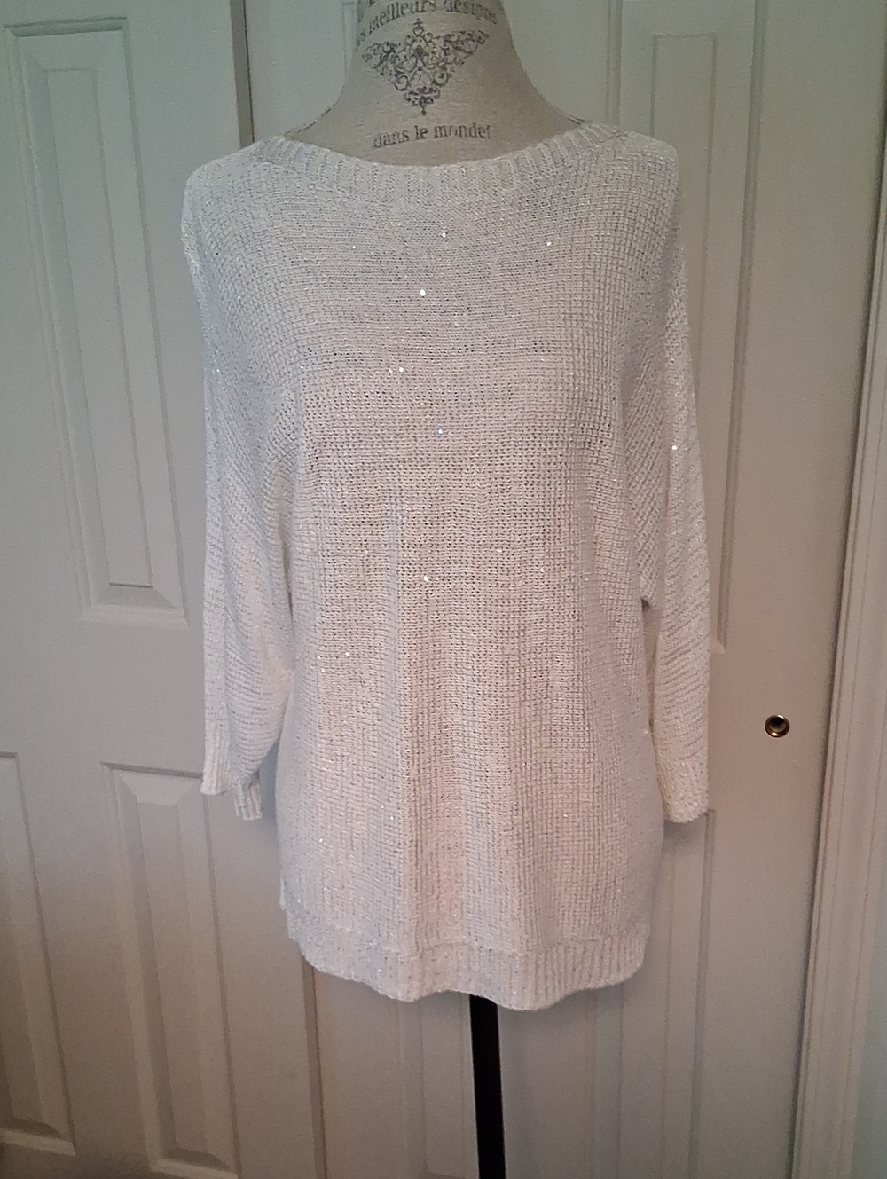 White Dressy Sweater